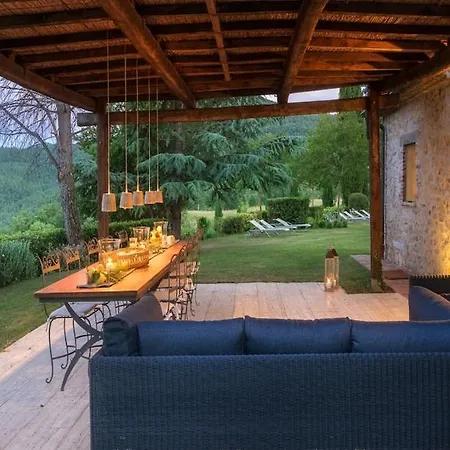Luxury Ada Umbria Tuscany Border With Pool Villa *