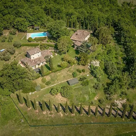 Luxury Ada Umbria Tuscany Border With Pool Villa Lisciano Niccone
