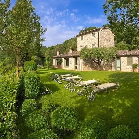 Luxury Ada Umbria Tuscany Border With Pool Villa *